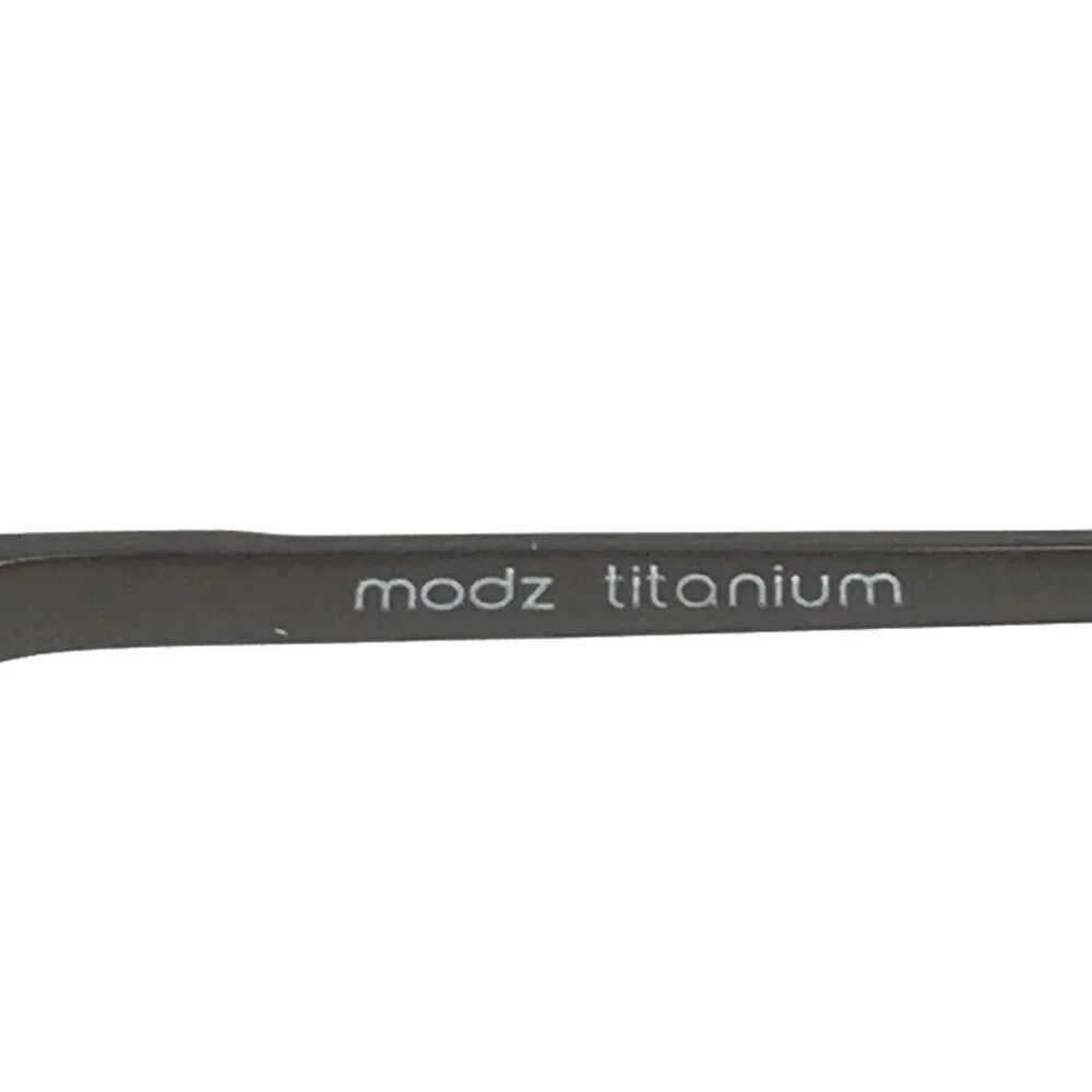 Modz Eyeglasses Frames MODERN DICTATOR MATTE GREY Wire Rim Titanium 55-17-145